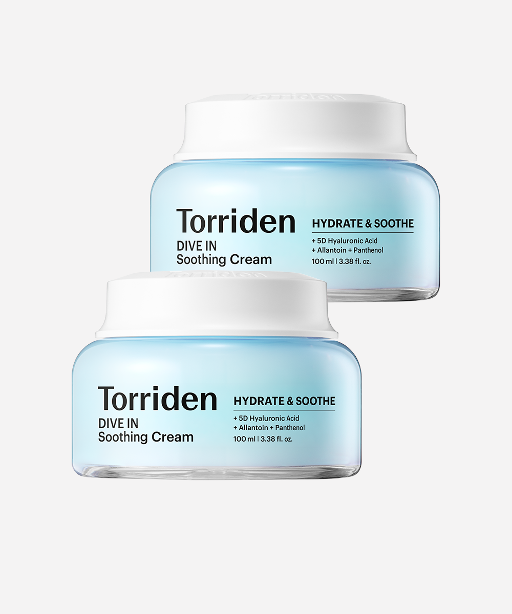 [NEW] [2개묶음] 토리든 다이브인 저분자 히알루론산 수딩 크림 100ml