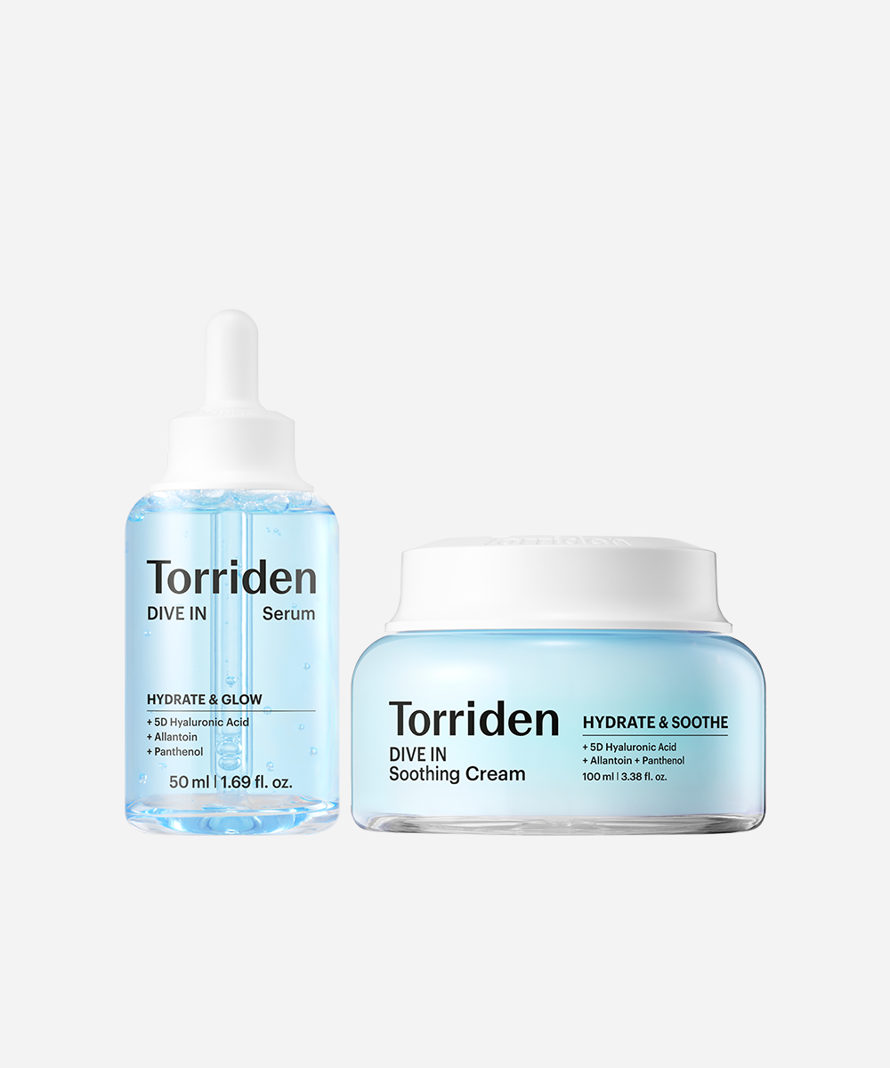 [NEW] [2종세트] 토리든 다이브인 저분자 히알루론산 세럼 50ml + 수딩 크림 100ml