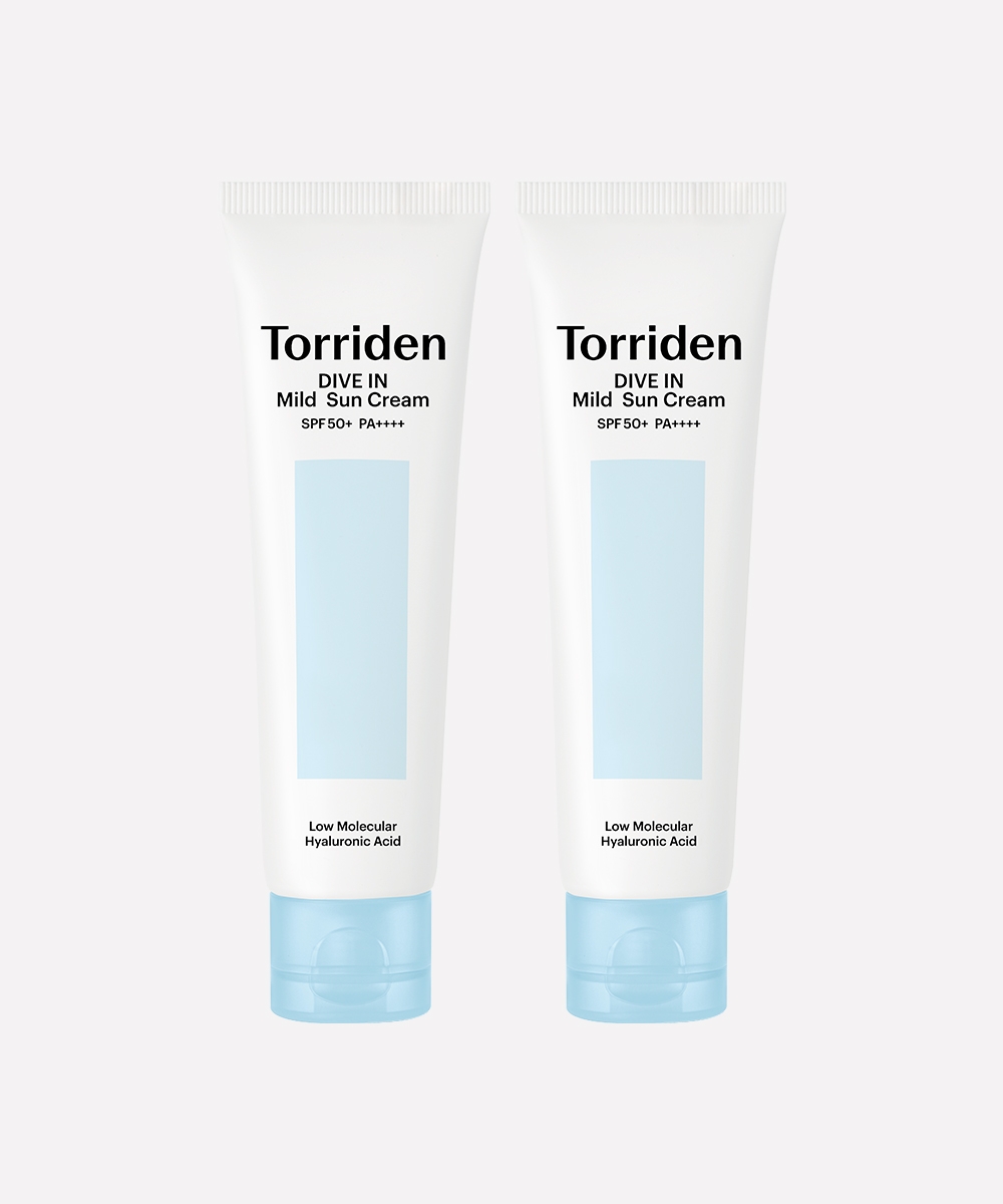 [8월한정] (2개묶음) 다이브인 무기자차 마일드 선크림 50ml +[증정] 다이브인 멀티패드10매입