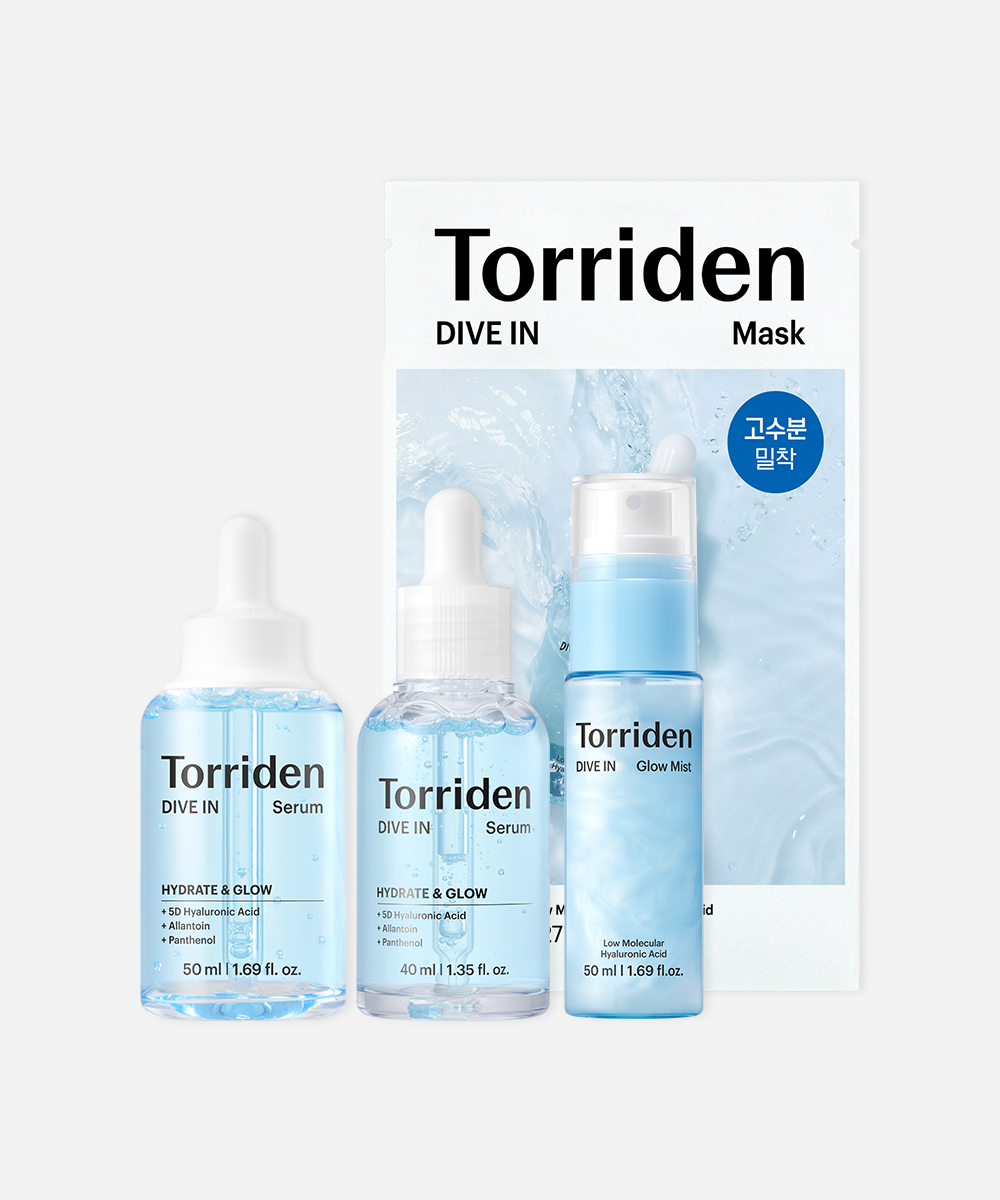 [Moisture Week] DIVE-IN Serum 50 ml+40 ml Glow Mist 50 ml + DIVE-IN Mask Pack 1 sheet