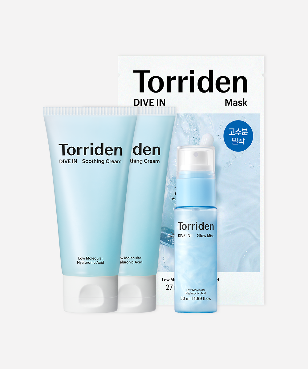[Moisture Week] DIVE-IN Soothing Cream (tube) 100 ml x2 Glow Mist 50 ml + DIVE-IN Mask Pack 1 sheet