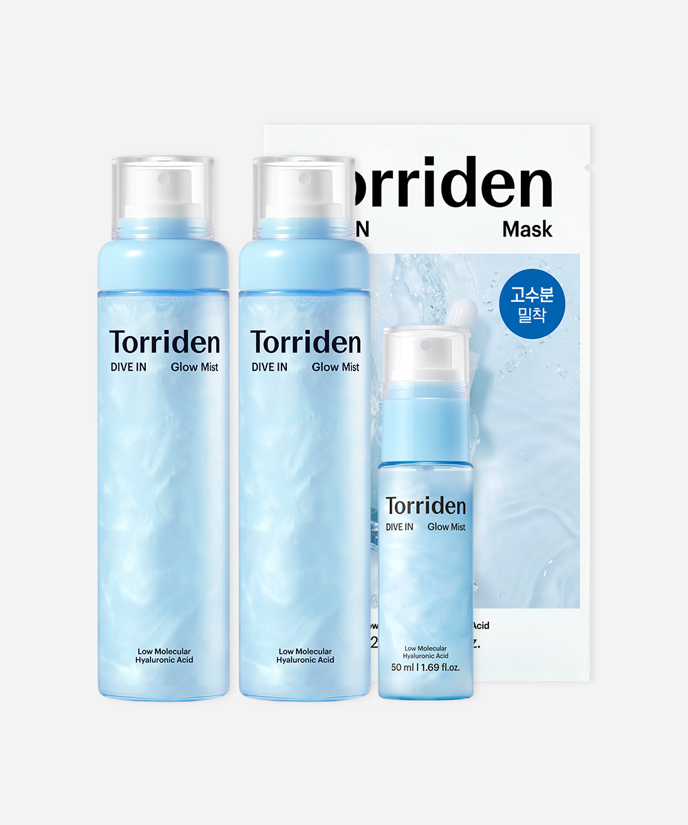 [Moisture Week] DIVE-IN Glow Mist 120 ml x2 Glow Mist 50 ml + DIVE-IN Mask Pack 1 sheet