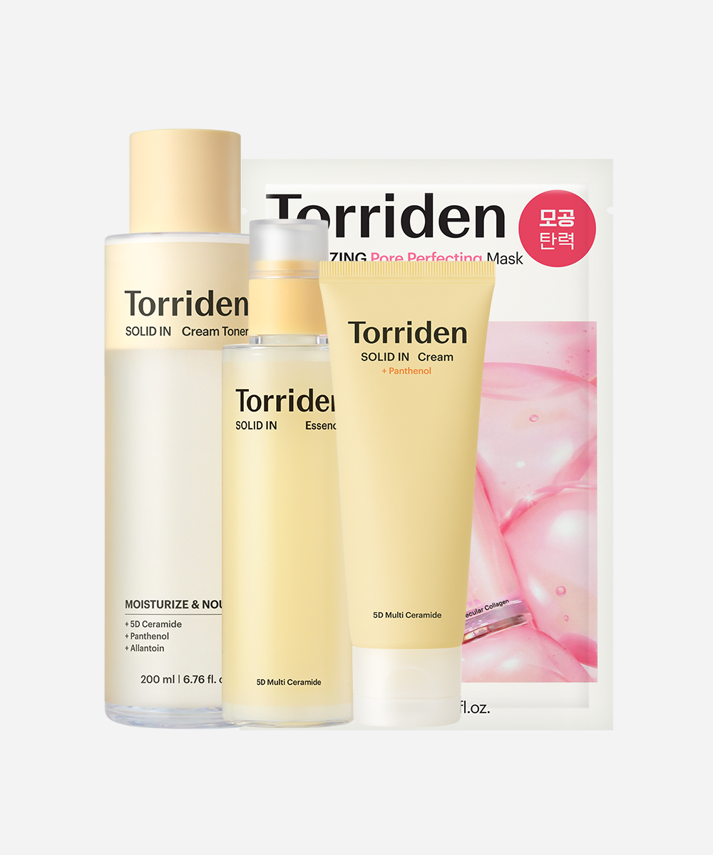 Solid-In Cream Toner 200 ml + Ceramide Cream 70 ml + All-day Essence 100 ml + Cellmazing Firming Mask 2 sheets