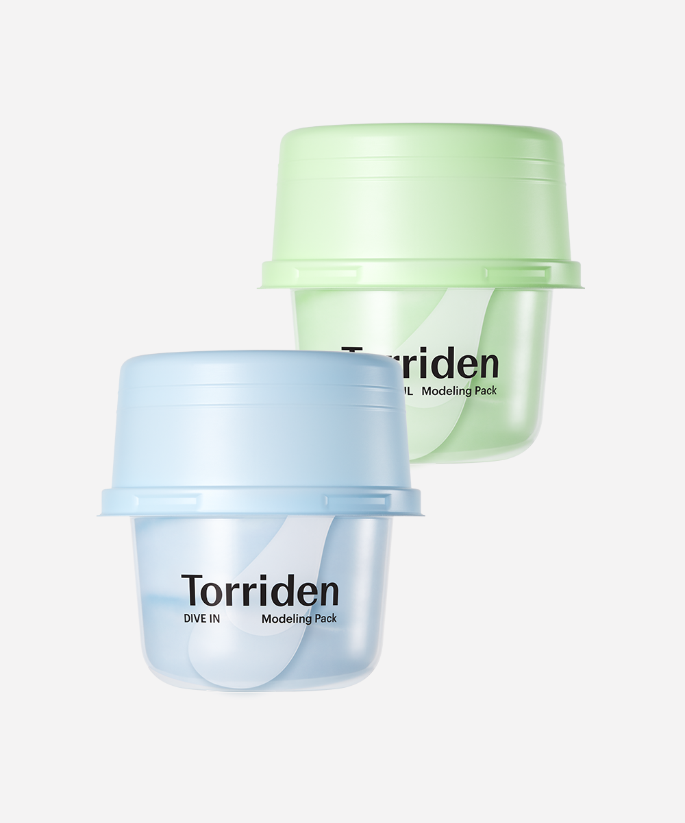 [2개묶음] 다이브인 저분자 히알루론산 모델링 팩 25g+밸런스풀 시카 모델링 팩 30g