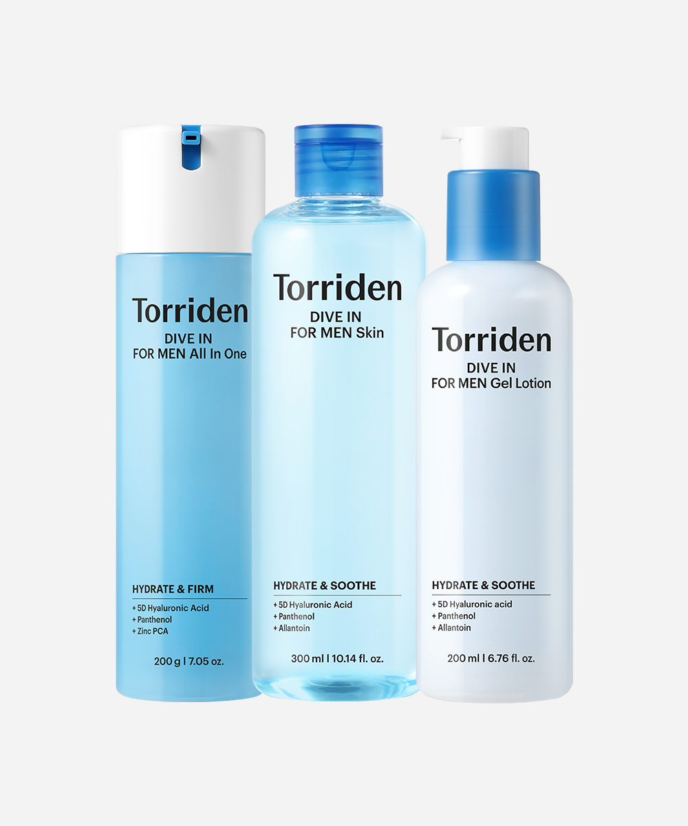 [3종세트] 다이브인 포맨 저분자 히알루론산 올인원 200g+포맨 스킨 300ml+포맨 젤 로션 200ml