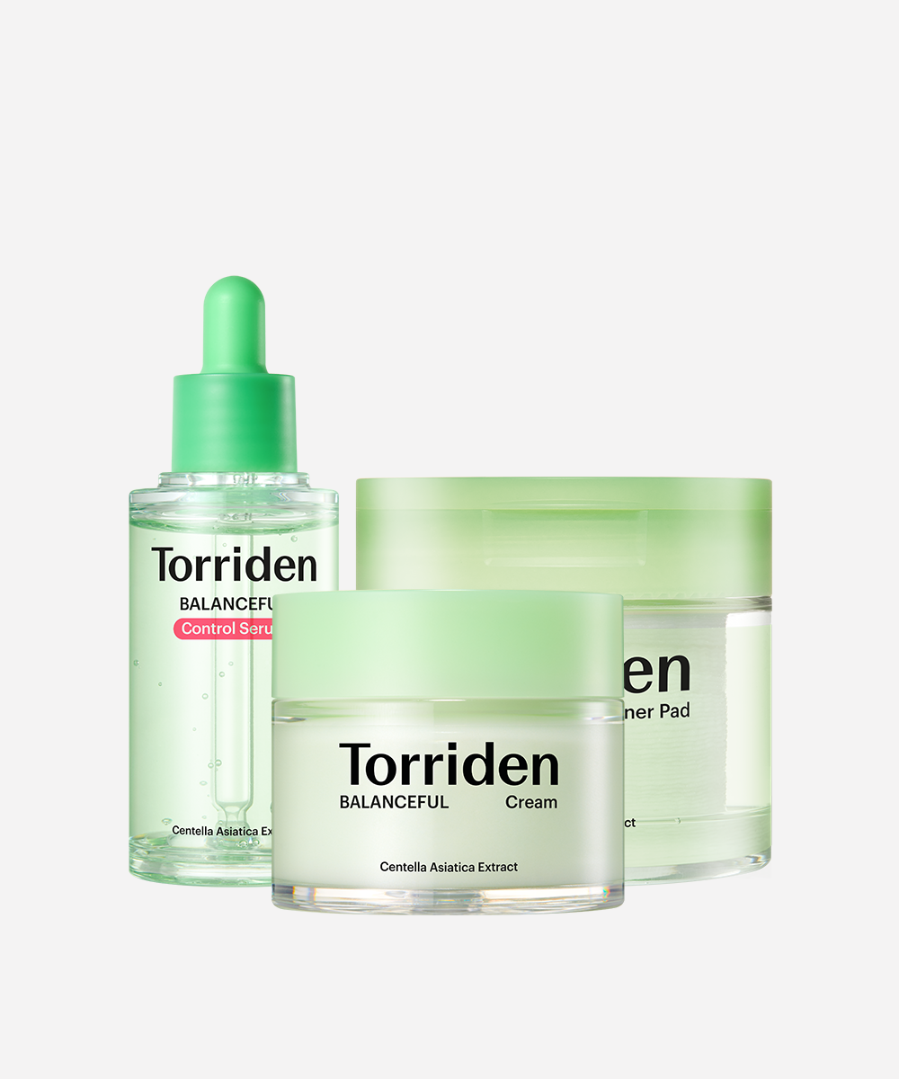 [3종세트] 밸런스풀 컨트롤 세럼50ml + 크림80ml + 토너패드60매