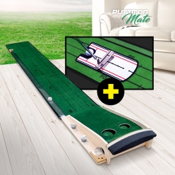 퍼트맨 퍼트몬메이트 무소음 골프 퍼터 퍼팅 연습기 매트 실내골프연습기 거리측정기 자동리턴
