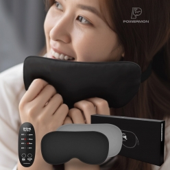 수면안대 온열안대 발열 아이마스크 눈온열기 실크 암막 눈 찜질 숙면 파워몬 편안애