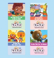 [정품인증]카디몽 레몽 영어동요 3카드(가사집포함) 슈퍼 심플송 super simple song 플러스