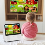 사파 충전식 무선 블루투스 포터블 DVD/CD플레이어 SDV700 (USB인식,라디오,코드프리,TV출력지원,CD리핑,시간 알람,리모컨포함)