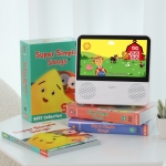 사파 충전식 무선 블루투스 포터블 DVD/CD플레이어 SDV700 (USB인식,라디오,코드프리,TV출력지원,CD리핑,시간 알람,리모컨포함)