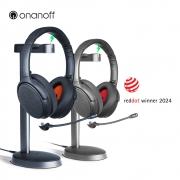 온앤오프 버디폰 FOKUS+노이즈 캔슬링 청력보호 헤드폰 무선충전 거치대 탈착형 붐마이크 . 블루투스 . 스터디모드 . 멀티포인트 페어링