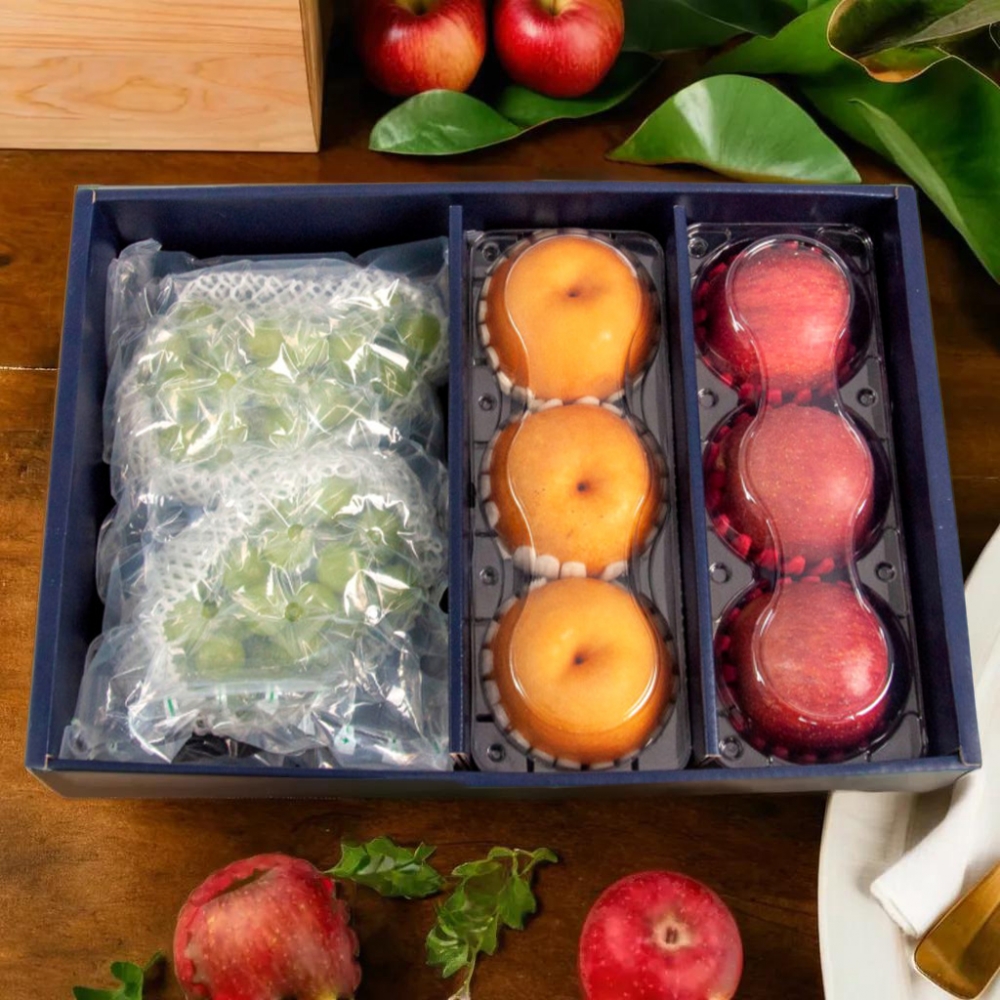 과일 혼합 명절 선물 세트 4.5kg 특 사과3과 배3과 샤인2수