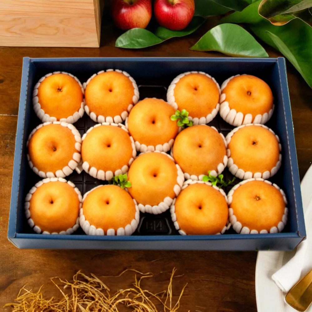 배 프리미엄 명절 선물 세트 7.5kg 특 15과 내외