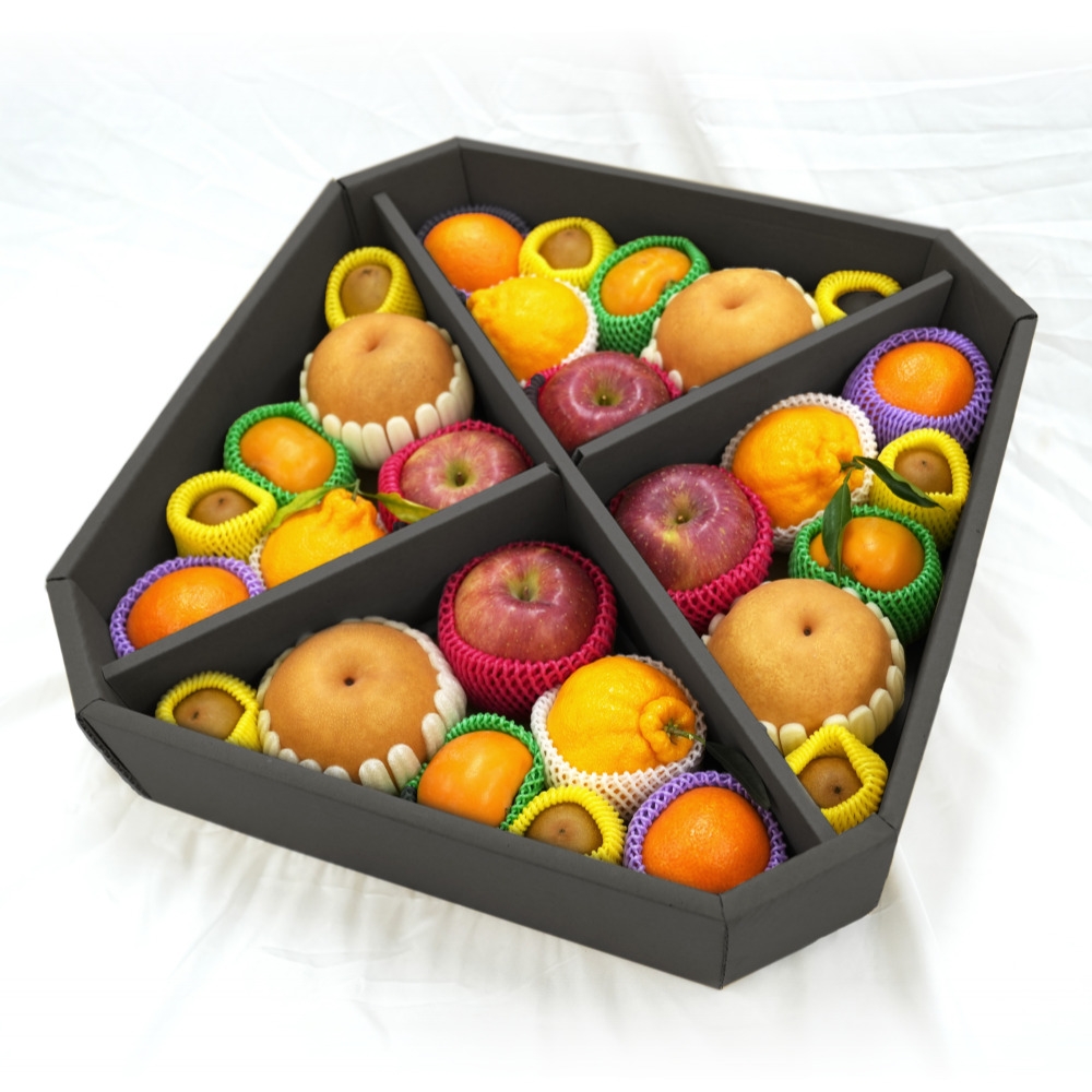 팔각 과일 혼합 프리미엄 선물 세트 7kg 사과4 배4 한라봉4 천혜향4 참다래4-8 단감4