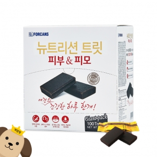 포켄스 뉴트리션트릿 피부&피모 영양제 대용량 100P