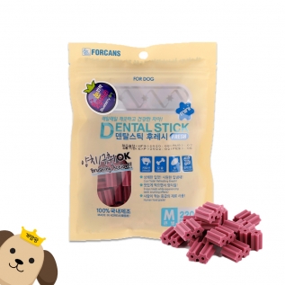 포켄스 덴탈스틱 후레쉬 블루베리 눈물 큰별 220g