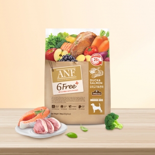 ANF 6free 플러스 오리 앤 살몬 1.6kg