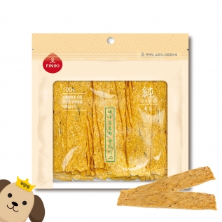 피니키 순육포 대구&호박 슬라이스 80g 애견 수제간식