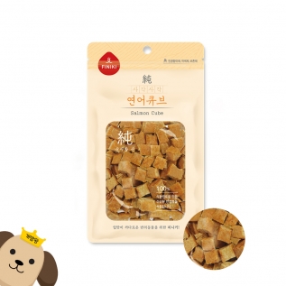 피니키 순육포 사각사각 연어 큐브 80g