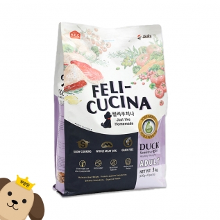 아스쿠 강아지사료 펠리쿠치나 오리 3kg