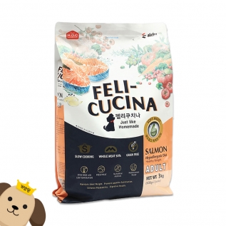 아스쿠 강아지사료 펠리쿠치나 연어 3kg