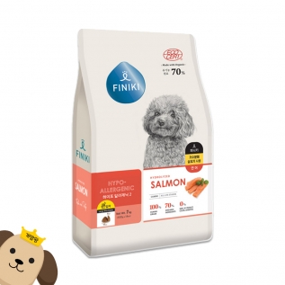피니키 가수분해 하이포알러지 연어 7kg L입자 강아지사료