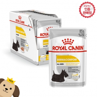 로얄캐닌 독 더마컴포트 85g x 12개