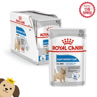 로얄캐닌 독 라이트웨이트 케어 85g x 12개