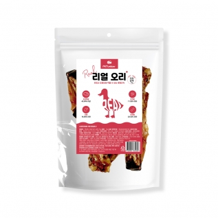 펫레터 사사미 리얼 오리날개 70g