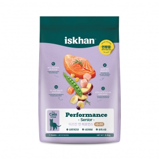 이즈칸 고양이 퍼포먼스 시니어 2.5kg