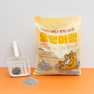 모랭머랭 벤토나이트 고양이모래 6kg