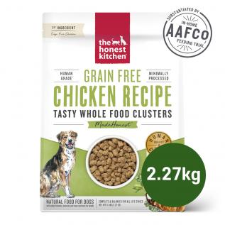 디어니스트키친 클러스터 그레인프리 치킨 2.27kg 닭고기사료