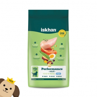 이즈칸 독 강아지 퍼포먼스 어덜트 15kg