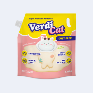 베르디캣 벤토나이트 더스트프리 고양이모래 6.35kg x 3개