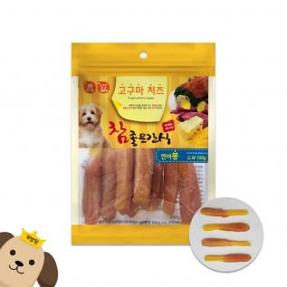 고구마치즈 연어봉 100g