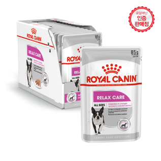 로얄캐닌 릴렉스 케어 파우치 85g x 12개입