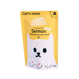 캣츠테이스트 고양이파우치 연어 그레이비 75g