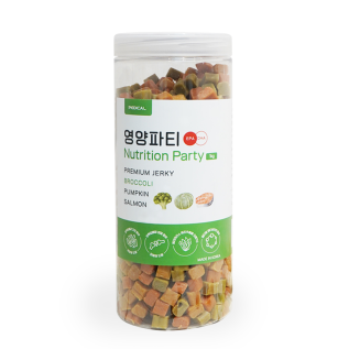페디칼 영양가득 영양파티  강아지간식 브로콜리+단호박+연어 1kg