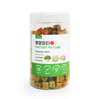 페디칼 영양가득 영양파티  강아지간식 브로콜리+단호박+연어 350g