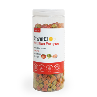 페디칼 영양가득 영양파티  강아지간식 토마토+브로콜리+연어 1kg