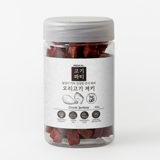 페디칼 고기가득 고기파티 강아지간식 오리 져키 180g