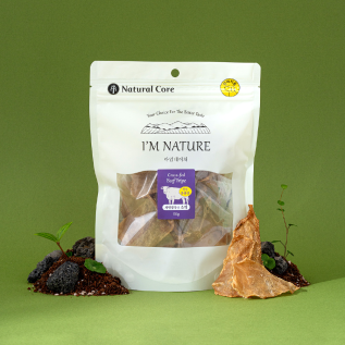 네츄럴코어 아임네이쳐 저온 오븐베이크 공법 강아지 청정몽골 천연간식 소 위 S 50g