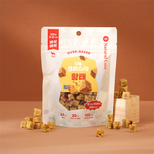 네츄럴코어 더블 크리스피 황태 70g 강아지간식