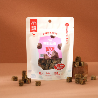 네츄럴코어 더블 크리스피 장어 70g 강아지간식