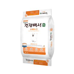 건강백서 순 건강한 포메라니안 가수분해 강아지사료 5.1kg