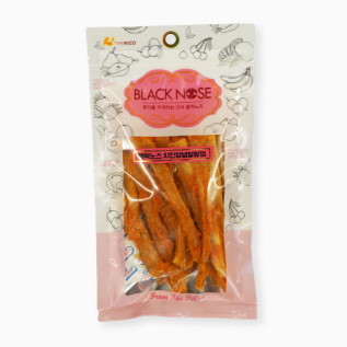 퓨어네이쳐 블랙노즈 강아지 껌간식 개껌 치킨양념말랑껌, 70g, 1개