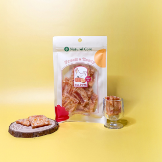 네츄럴코어 치킨&호박 커트 80g 강아지 간식