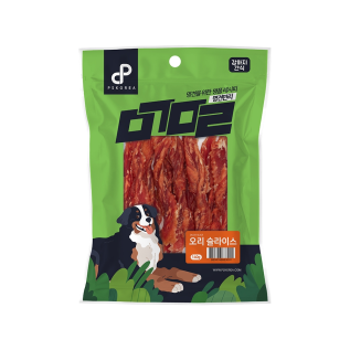 명견만리 오리 슬라이스 140g 강아지 육포 간식