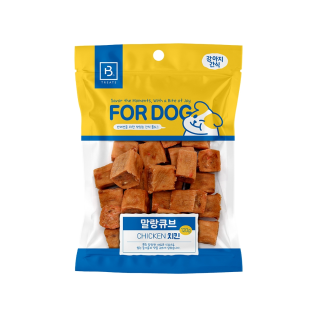 브리더랩 FORDOG 말랑큐브 닭고기 120g 강아지 간식